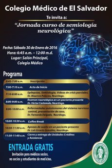 2016-01-30 – Jornada curso de semiología neurológica