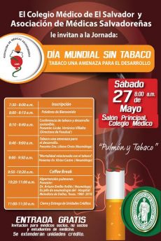 2017-05-27 – Jornada día mundial del tabaco