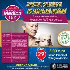 2017 – 07 – 29 Jornada de Medicina Interna